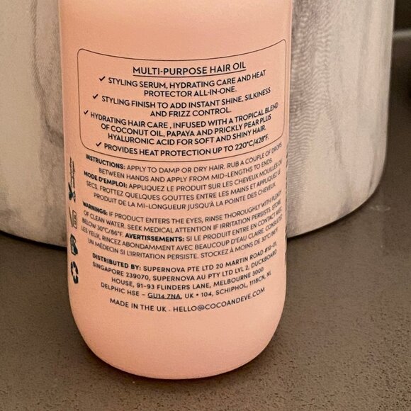 Coco & Eve Miracle Hair Elixir Oil - Picture 4 of 5